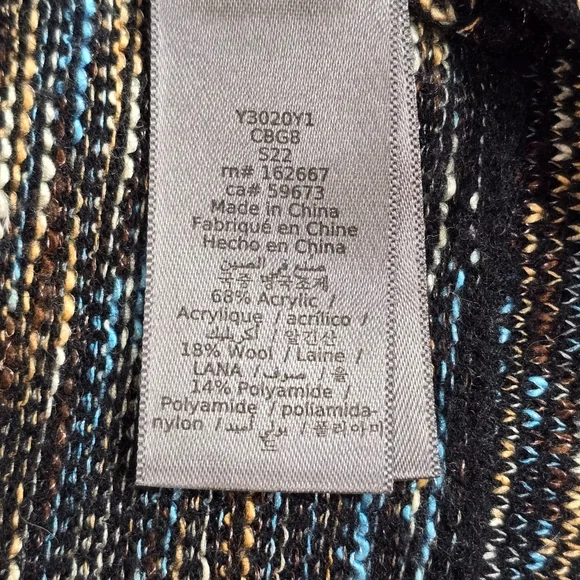 John Varvatos Collection Men's Sylvan Baseball Jacket Space Dyed Blue Topaz M - Picture 9 of 16